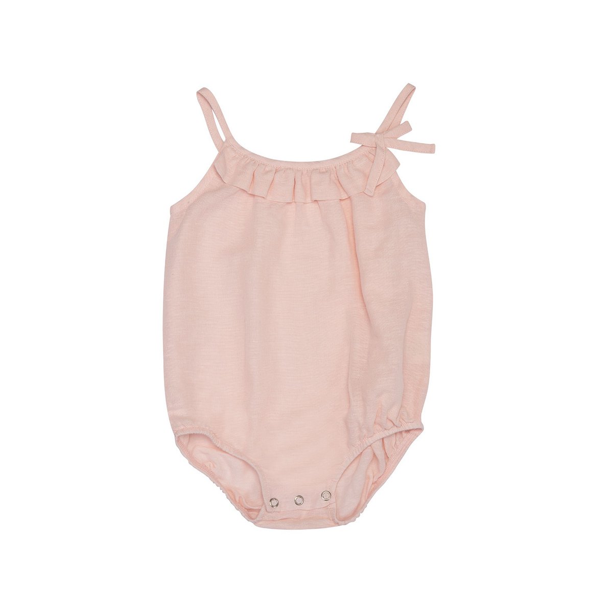 OrganicEra babyrompertje met ruches, roze