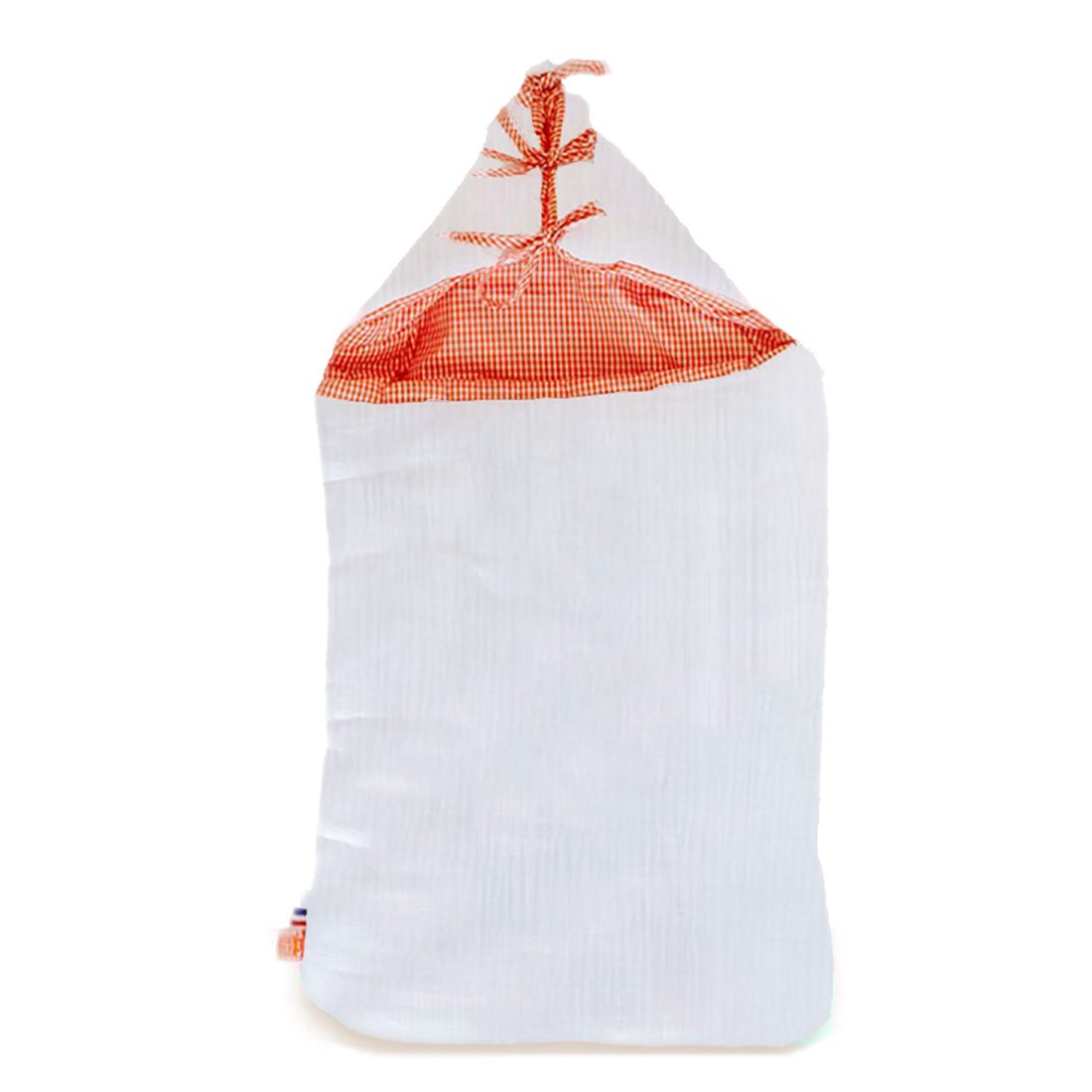 Papate babynestje wit van biologisch katoen
