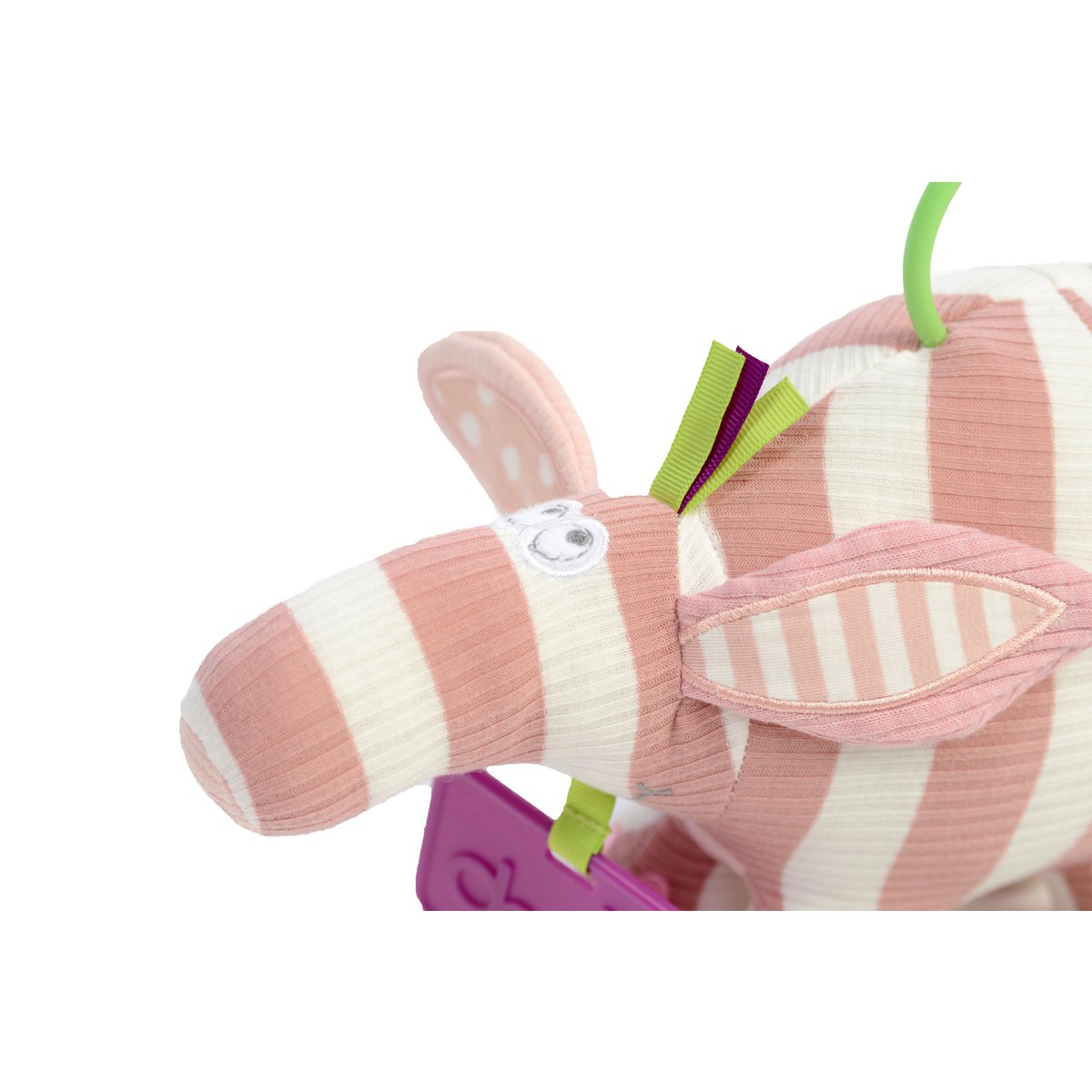 Dolce Primo activiteitenknuffel mierenbeer Alice - 18 cm