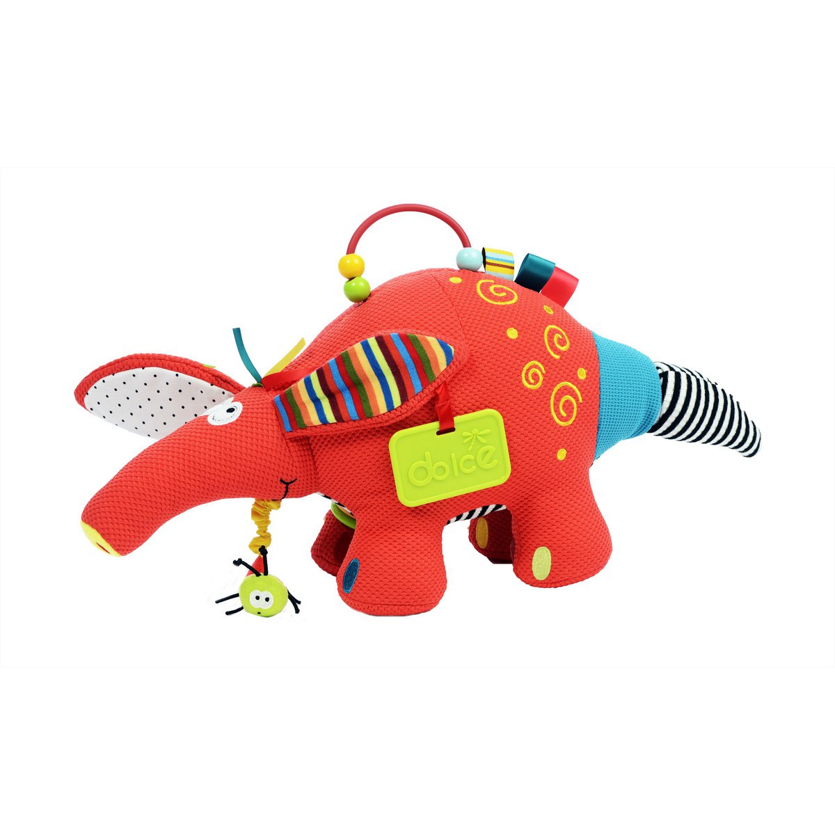 Dolce Classic activiteitenknuffel aardvarken Antoine - 42 cm