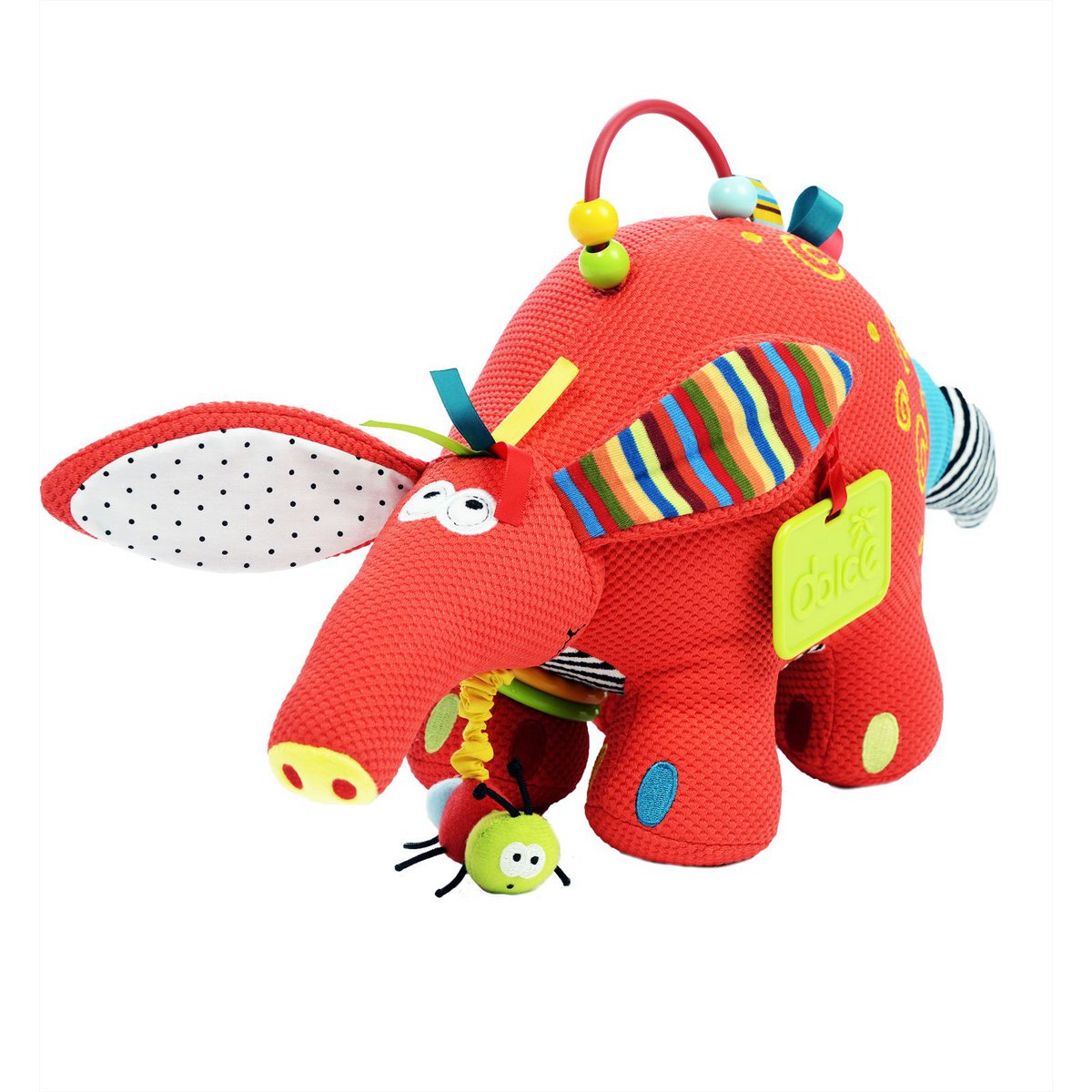 Dolce Classic activiteitenknuffel aardvarken Antoine - 42 cm