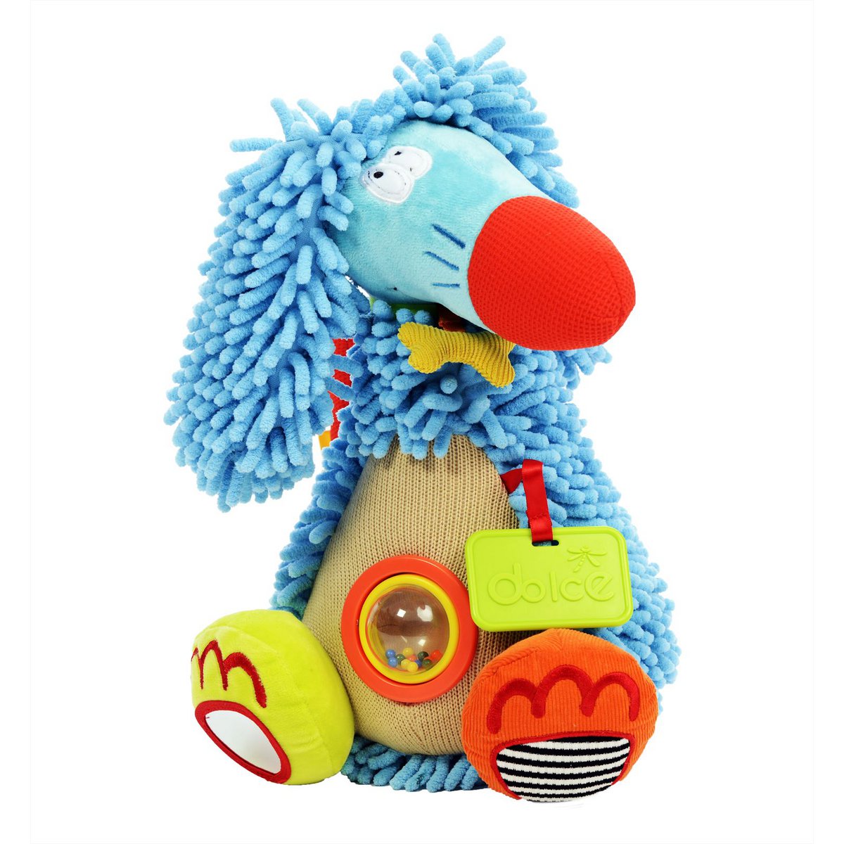 Dolce Classic activiteitenknuffel Afghaanse windhond Alfonso - 32 cm