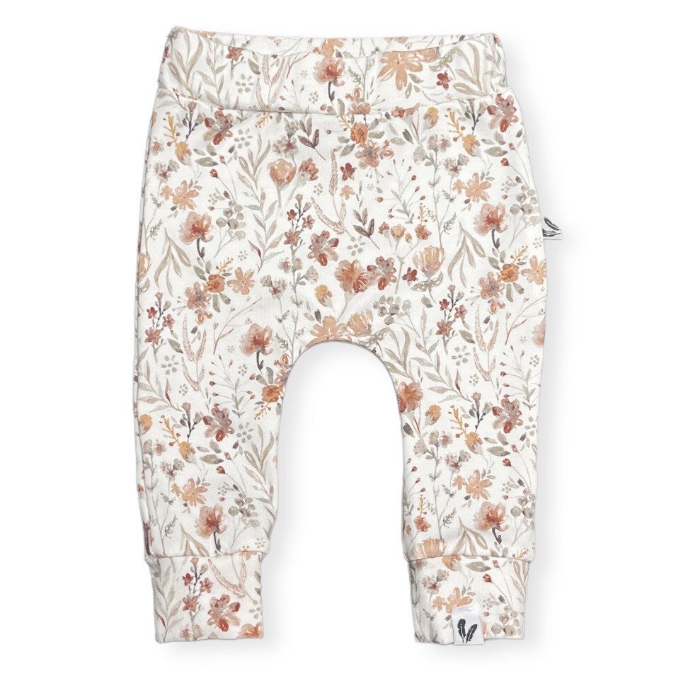 Jogger met waterflower print