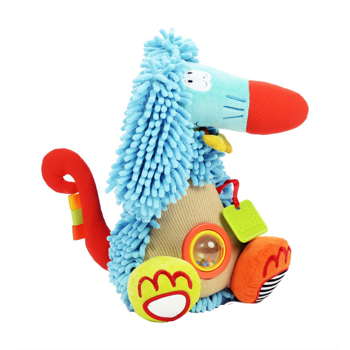 Dolce Classic activiteitenknuffel Afghaanse windhond Alfonso - 32 cm